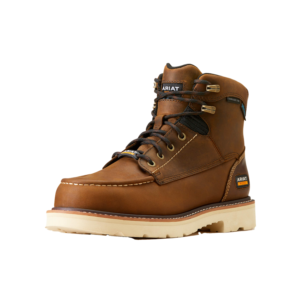 Men's Rebar Waterproof Work Boot Composite Toe