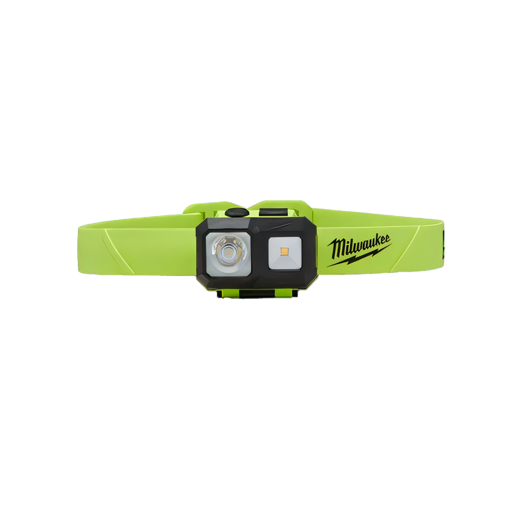 MILWAUKEE® Intrinsically Safe C I, II, III / D 1 Spot/Flood Headlamp Front View