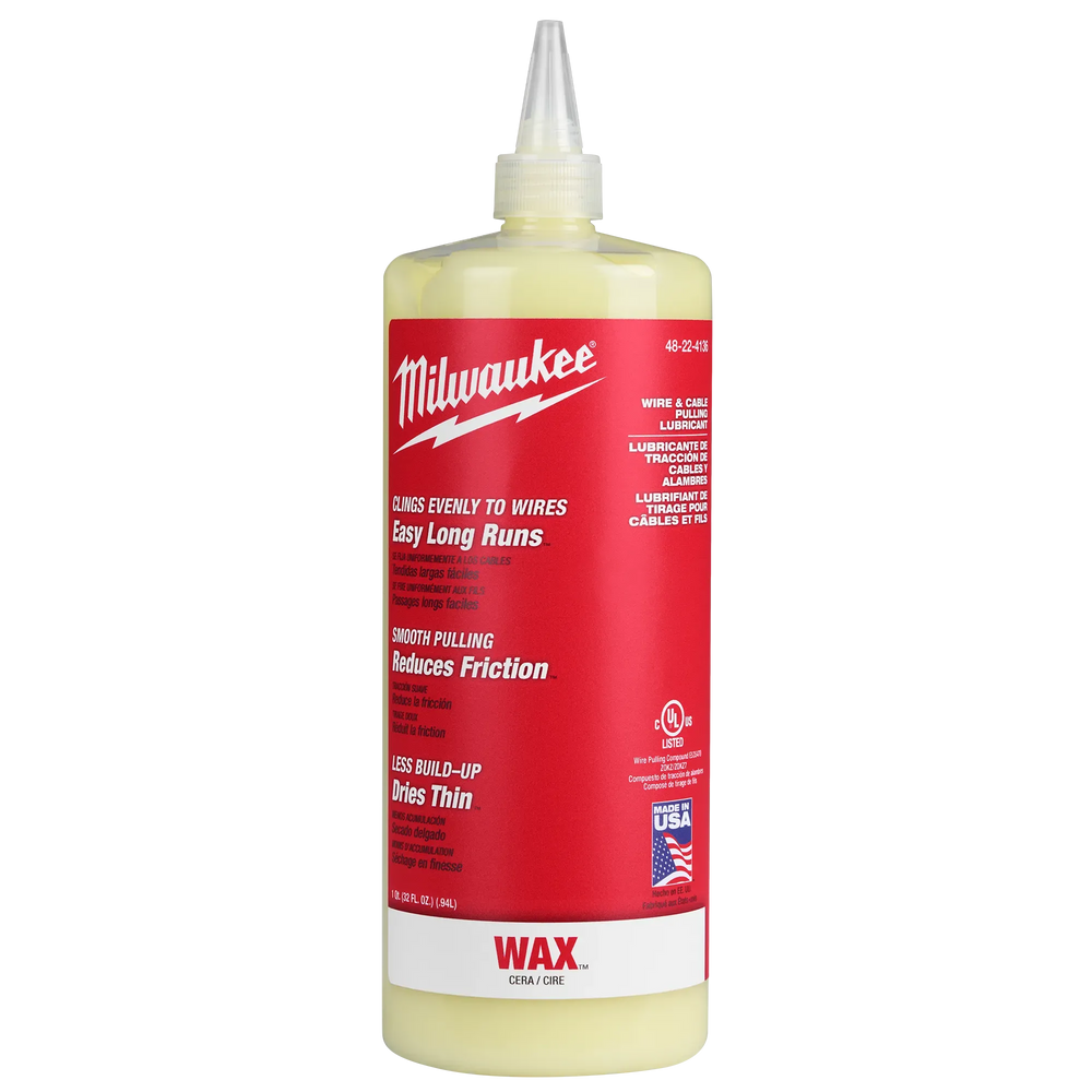 MILWAUKEE Wire & Cable Pulling Wax Lubricant