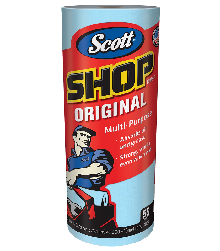 Blue Scott Shop Towels