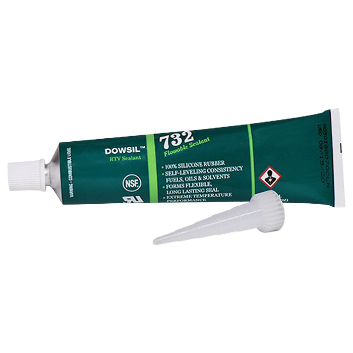 Dow DOWSIL™ 732 Multi-Purpose Sealant Silicone Clear 139 mL Tube