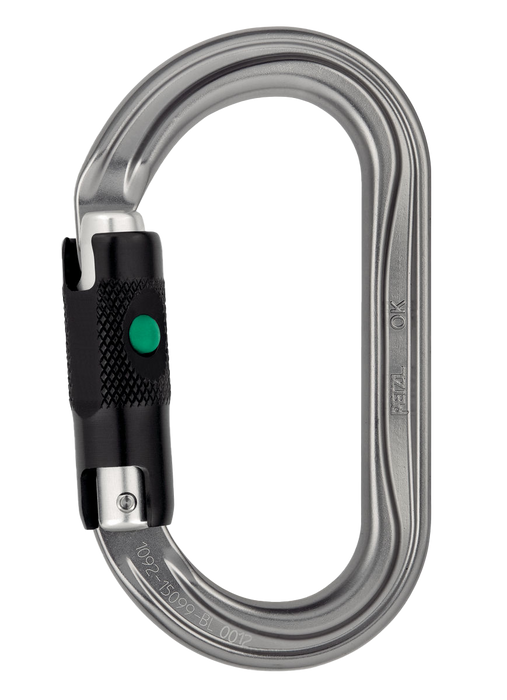 PETZL OK BALL LOCK CARABINER