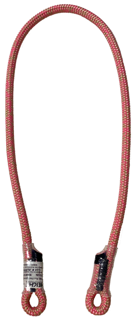 Pink Hibiscus Polyester Braided Paracord, 3mm Wide sold per Metre