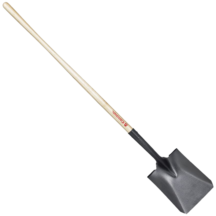 Square Shovel with 48-Inch Wood Handle